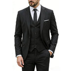 Men Suits For Wedding 3 Pieces 2 Set Elegant Slim Fit Jackets Pants Blazers Formal Outfit Fashion Business Classic 2026 Costume