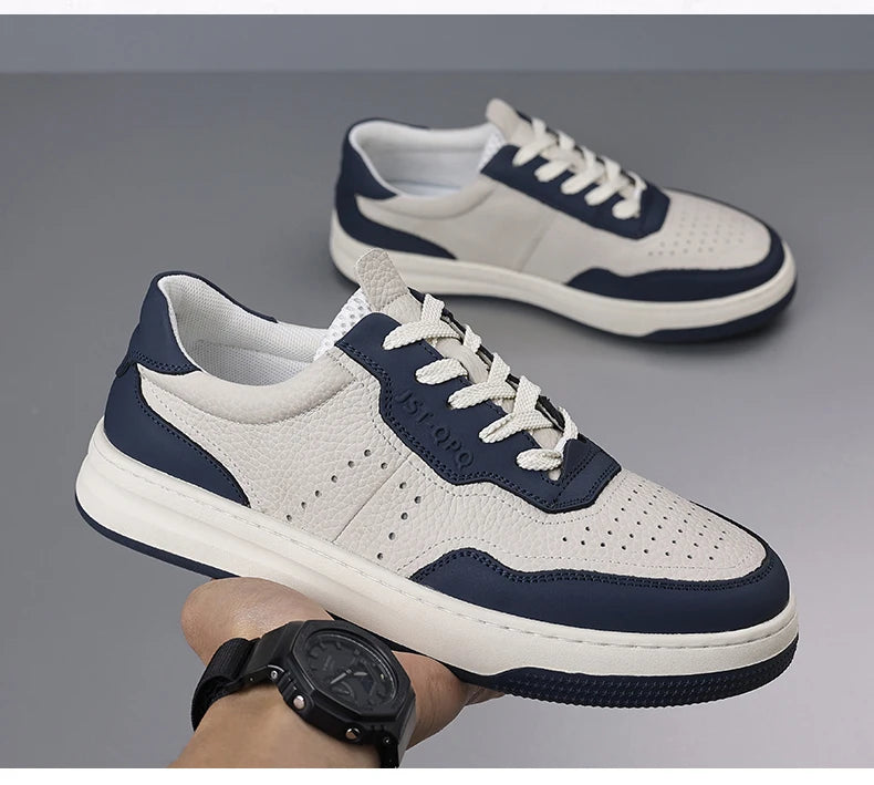 Men's fashion casual shoes four season soft-sole non-slip breathable outdoor walking shoes youth lightweight sports running shoe