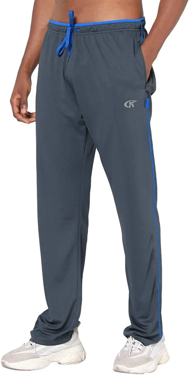 Men Sweatpants Running Sport Pants Drawstring Lightweight Solid Joggers Sport Streetwear Casual Breathable Trousers Tracksuit