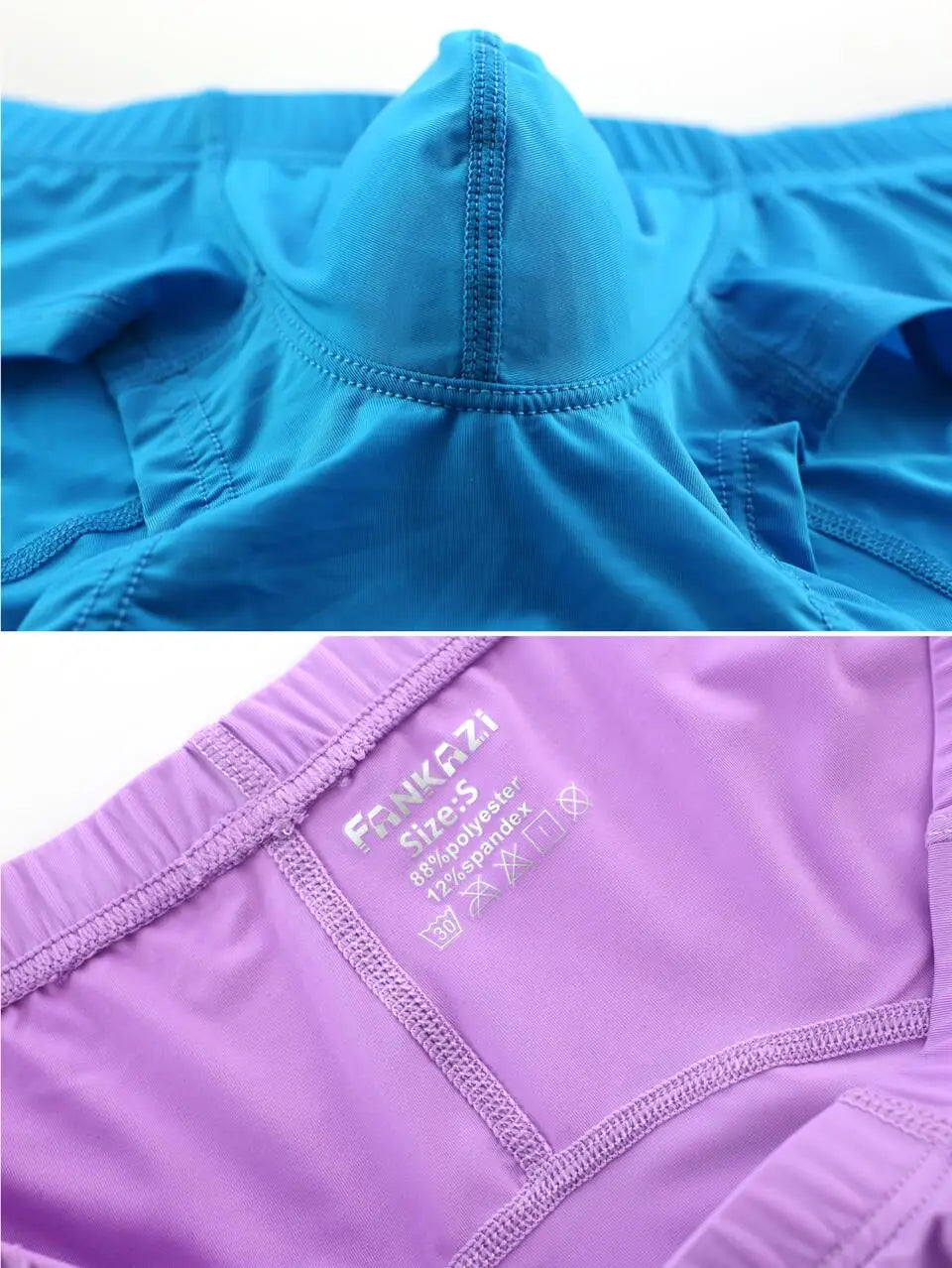 Men's Boxers Low-rise Ice Silk Underpants Men Small Boxer Shorts Sexy Underwear Men Panties Boxer Briefs