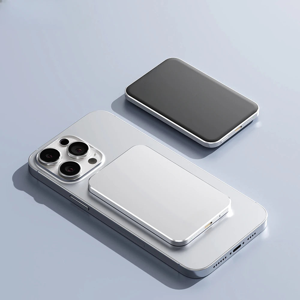 Portable Mini Powerbank Magnetic Wireless Power Bank 5000mAh PD20W Spare Battery Charger for MagSafe IPhone Samsung Xiaomi