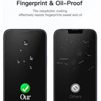 2~4PCS Screen Protector For iPhone 17 16 Pro Max Tempered Glass For iPhone 17e 16e 15 14 13 12 11 Pro Max Phone Film iPhone 17