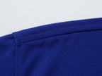 Summer Polo T Shirt Men's Solid Color Polo Shirt Short Sleeved T-shirt European and American Loose Stand Up Collar Casual Top