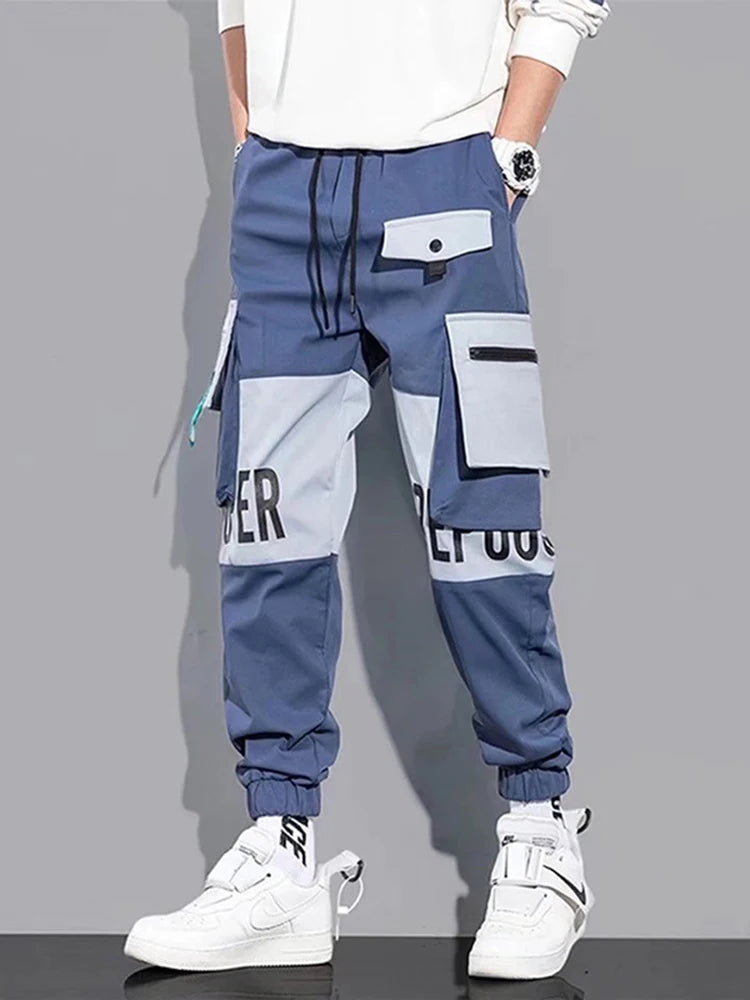 Men Versatile Casual Pants Male Summer Thin New Style Straight Leg Cargo Pants Classic Streetwear Quick Dry Ice Silk Pants