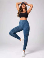 High Waist Seamless Yoga Pants for Women Quick Dry Running Gym Leggings Fitness Tights Leggings Athletic Workout Running Crops