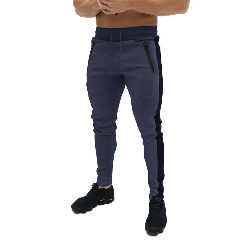 New Men's Casual Fashion Pants Sportswear Skinny Male Trousers Gyms Tracksuits Bottoms Hip Hop Streetwear Joggers Sweatpants