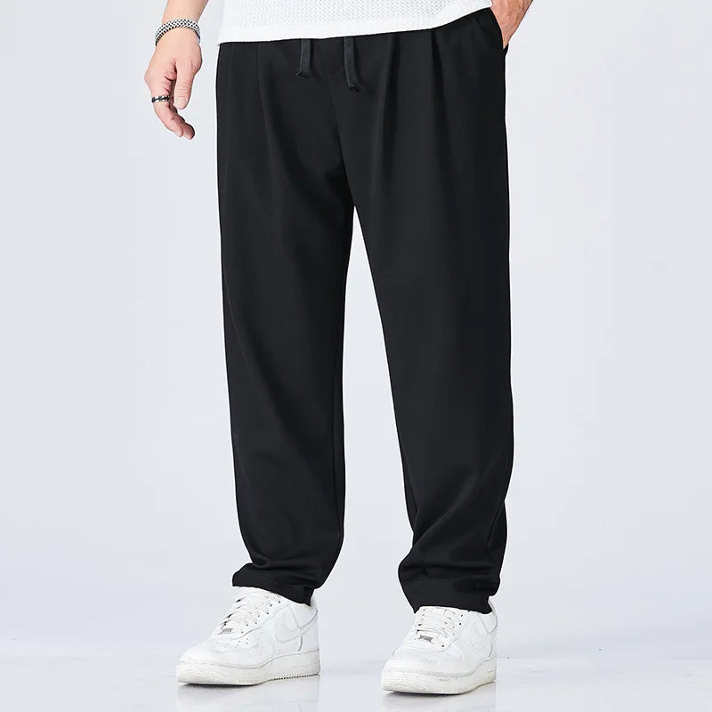 10XL Oversize Quick Dry Pants Mens Sweatpants Summer Joggers Loose Trousers Large Size Breathable Streetwear Casual Clothing