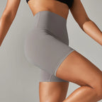 Seamless Yoga Shorts Women Fitness Shorts Running Cycling Shorts Breathable Sports Leggings High Waist Workout Gym Shorts