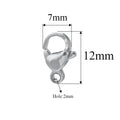 20pcs Stainless Steel Lobster Clasps For Bracelet Necklace,Lobster Clasps With Jump Rings Connectors Clasp DIY Jewelry Findings