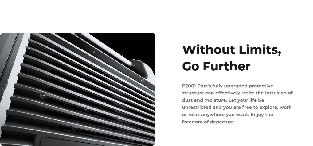 2000W 2400W Portable Power Station 2048Wh Solar Generator 110V 220V App Controlled