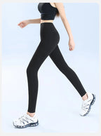 Ice Silk Shark Leggings Women High Waist Tummy Control Yoga Pants Buttery Soft Push Up Summer Thin Breathable Jeggings Workout