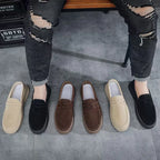 Fashion Platform Men Loafers Comfortable Mens Casual Shoes Lightweight Slip on Walking Sneakers Breathable Flats Driving Shoes