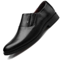 Mens Black Genuine Leather Perforated Metal Decor Lace Up Formal Business Office Breathable Summer Shoes Hollow Stylish Simple