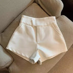 Women Sexy Shorts Mooyufon Black Shorts Women Harajuku Elegance High Waisted Shorts A Line Slim Casual Hot Girl Straight Pants