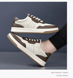 Men's fashion casual shoes four season soft-sole non-slip breathable outdoor walking shoes youth lightweight sports running shoe