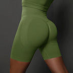 Seamless Shorts for Women Yoga Shorts Push Up Booty Workout Gym Shorts Fitness High Waist Sports Short Women Clothing
