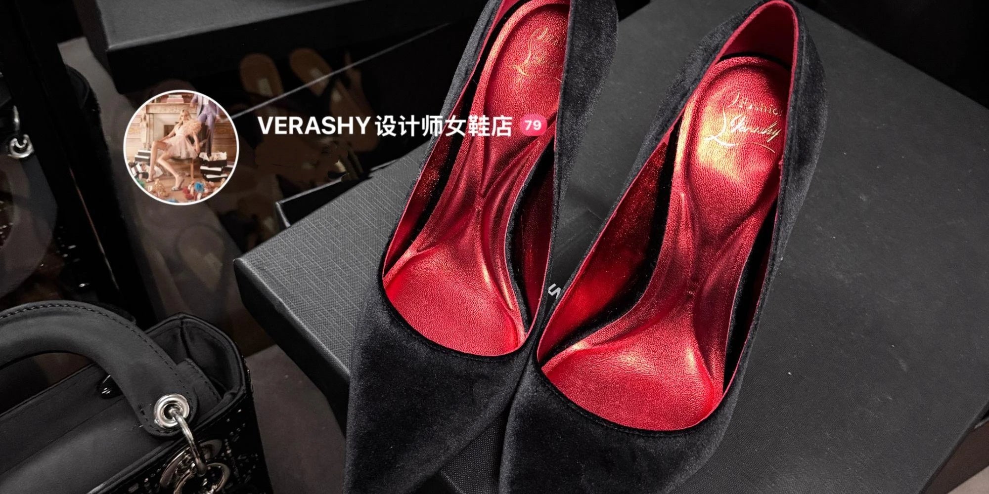 Red Bottom Metal Wand Sexy Sword Pointed Toe Thin Heel Evening Single High Heel Printed Bottom Comfortable Wear Ultra High Heels