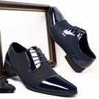 Dress Shoes Man Casual Business Pointed Toe Social Shoe for Men Breathable In Summer Leather Luxury Designer Clothing Low Price