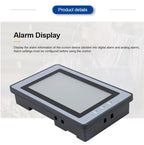 Huaqingjun 4.3 Inch LCD Touch Screen Ethernet RS485 232 Communication DC19-30V LAN RJ45 HMI for PLC