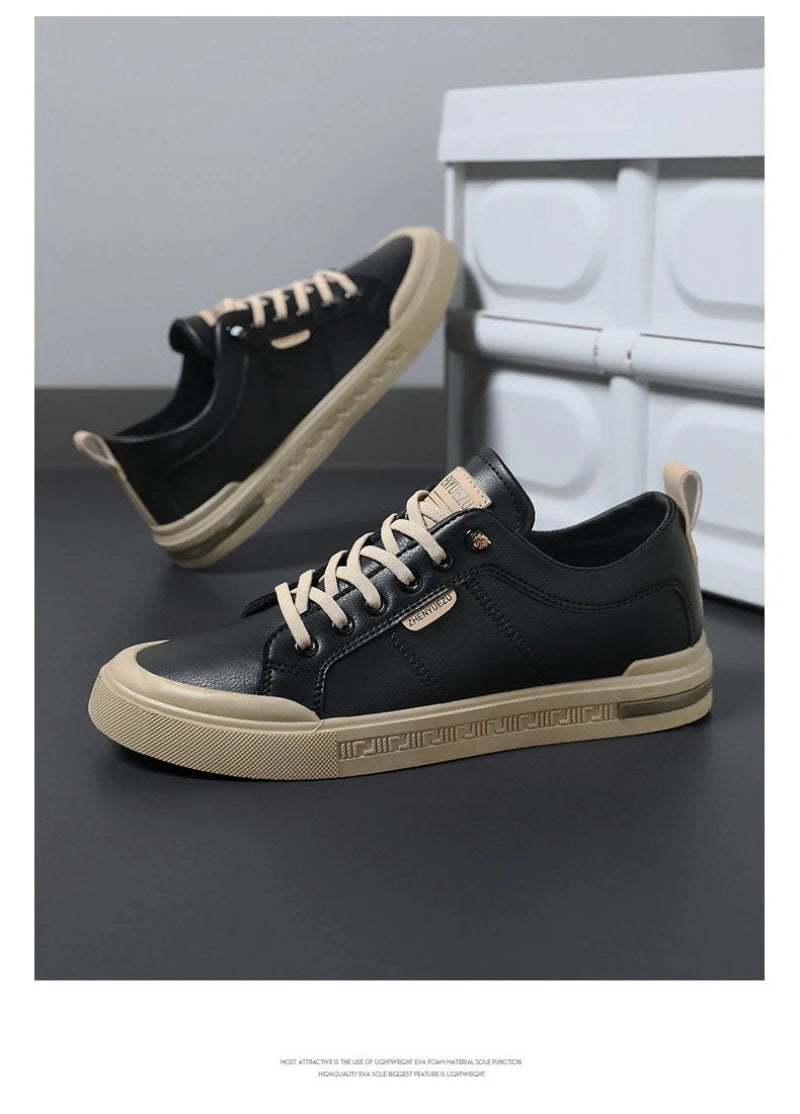 Men'S New Low Top Casual Sneakers Korean Style Versatile Dad Shoes Soft Sole Comfortable Lightweight Platform Shoes For Daily
