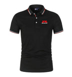 Men'S Summer Casual Breathable Comfortable Polo Shirt Solid Color High Quality Short Sleeve T-Shirt For GSXR GSX-R