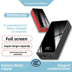 Power Bank 50000mAh 30000mAh 20000mAh 10000mAh for IPhone Android Phone High - Quality and Large - Capacity Mobile Power Bank