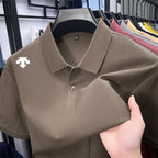 Mercerized Cotton100% Men's Summer Luxury Brand Short Sleeves Polo Shirt 25 Colors Choose From T-Shirt Business Leisure Men Top