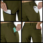 Women's Hiking Cargo Shorts Quick Dry Nylon Shorts Summer Travel Active Golf Shorts with 6 Pockets Water Resistant