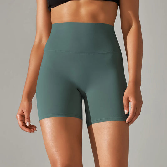 Seamless Yoga Shorts Women Fitness Shorts Running Cycling Shorts Breathable Sports Leggings High Waist Workout Gym Shorts