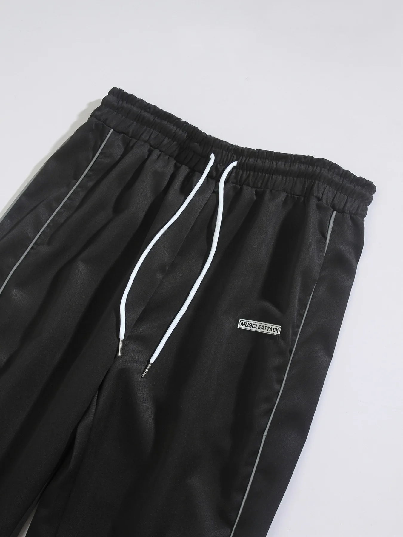 Men's Casual Sweatpants Solid Color Sports Pants Summer Autumn Lightweight Cargo Trousers High Street Loose Straight Trousers