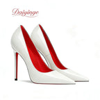 Shoes For Woman 2026 Trend Luxury Red Bottoms High Heels Pointed Toe Stiletto Pumps 12 cm Comfortable Party Dress Wedding Shoes