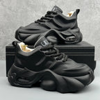 Plus Size Men'S 2026 New Dad Sneakers Thick Platform Sole Fashion Versatile Casual Athletic Shoes Trendy Comfortable Daily Shoes