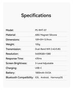 TELESIN Magnetic Phone Selfie Monitor Screen Vlog Selfie For iPhone Android Iphone Wireless Remote for MagSafe ZOOM Control