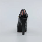 11cm Small Size 32-43 White Wedding Shoes Patent Leather Platform Pumps 2026 Formal Thin High Heels Shoes Model Office Party