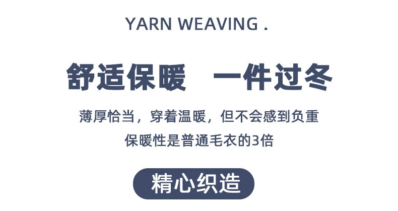 100% Pure Wool Sweater Autumn Winter New Men's Cardigan V-Neck Buckle Jacket Loose Casual Cashmere Knitted Sweater Long Sleeveds