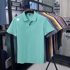 Mercerized Cotton100% Men's Summer Luxury Brand Short Sleeves Polo Shirt 25 Colors Choose From T-Shirt Business Leisure Men Top