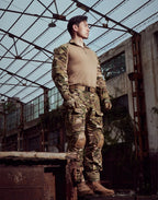 Men Combat Pants With Knee Pads Tactical Cargo Sport Trousers Camouflage Multicam Trekking Hunting Clothes( Not knee pads)