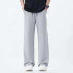 Summer Men Sweatpants Joggers Straight Pants Neutral Breathable Loose Outdoor Quick Drying Fabric Fitness Pants Casual Trouser