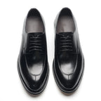 Luxury Handmade Wedding Party Men's Dress Shoes Cow Genuine Leather Lace-up Oxfords Derby Formal Business Social Male Footwear
