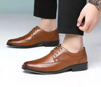 Social Shoe Male Breathable In Summer Official New Pointed Toe Men's Formal Shoes Cheap Liquidation Gentleman Legitimate Leather