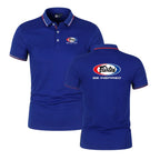 Fairtex Men'S Solid Short Sleeve Polo Shirt For Kickboxing Muay Thai Summer Business Casual Youth Popular T-Shirt