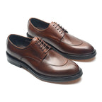Luxury Handmade Wedding Party Men's Dress Shoes Cow Genuine Leather Lace-up Oxfords Derby Formal Business Social Male Footwear
