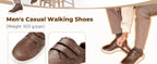 FitVille Wide Diabetic Shoes Dress Business Formal Casual Shoes for Men Slip on Walking Footwear Easy Wear Swollen Feet Comfort