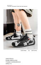 Men's Breathable Casual Sneakers Luxury Trainer Fashion Loafers Comfortable Running Shoes for Male