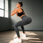 Women Seamless Wave Striped Yoga Leggings High Waist Butt Lift Stretch Gym Running Jogger Fitness Workout Sports Pants Tummy