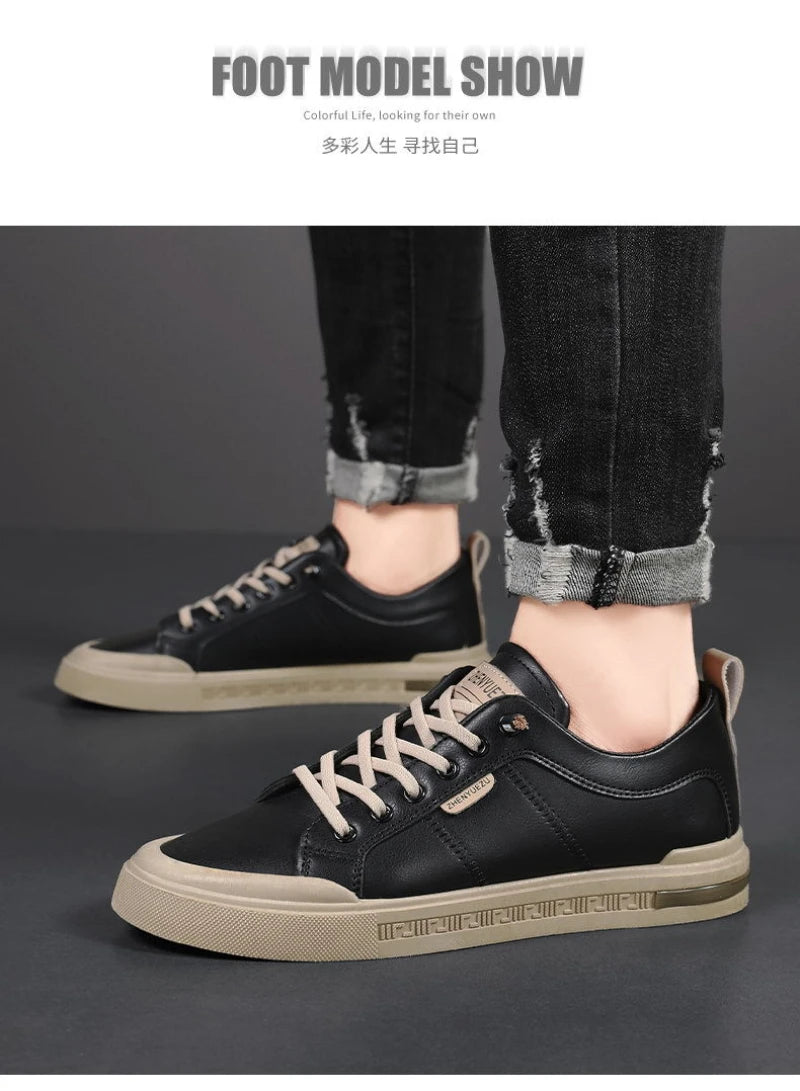 Men'S New Low Top Casual Sneakers Korean Style Versatile Dad Shoes Soft Sole Comfortable Lightweight Platform Shoes For Daily
