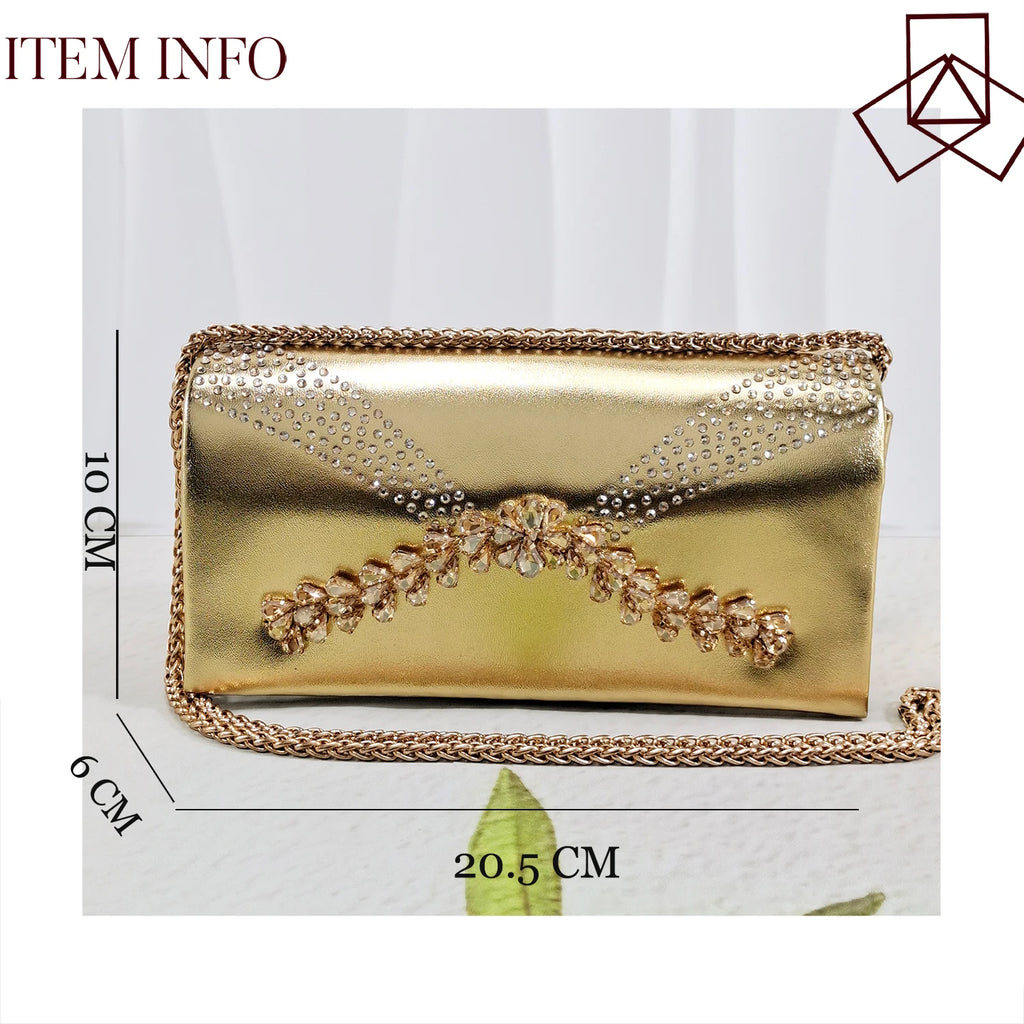 2026 Italian Inspired Gold Rhinestone HAND CRAFTED UPPER Pointed Toe Women High Heels Shoes and Bag Set Elegant Party Shoes