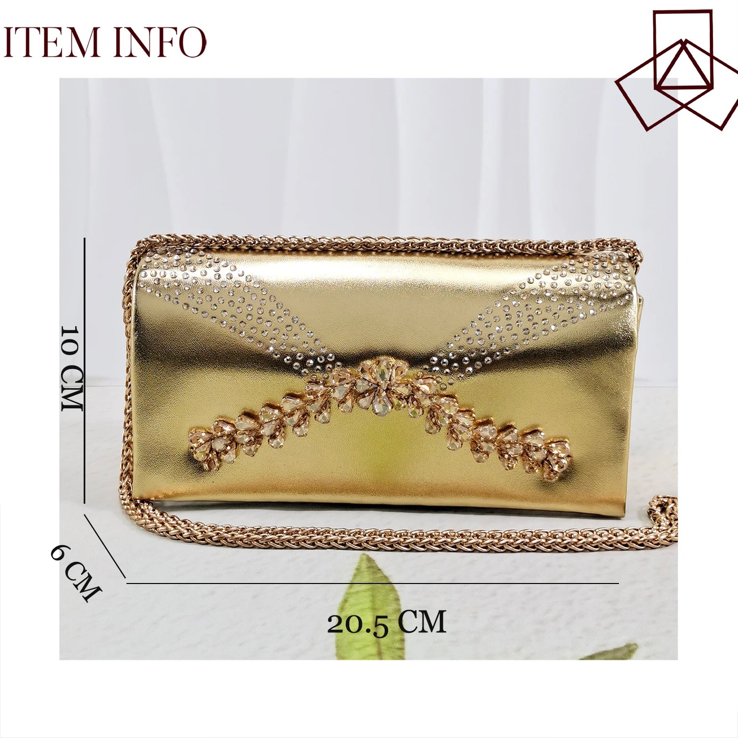 2026 Italian Inspired Gold Rhinestone HAND CRAFTED UPPER Pointed Toe Women High Heels Shoes and Bag Set Elegant Party Shoes