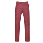 Men's Business Casual Three-Piece Set 2024 Fashion Bridegroom Dress Suit Vest Trousers High Quality