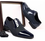 Dress Shoes Man Casual Business Pointed Toe Social Shoe for Men Breathable In Summer Leather Luxury Designer Clothing Low Price